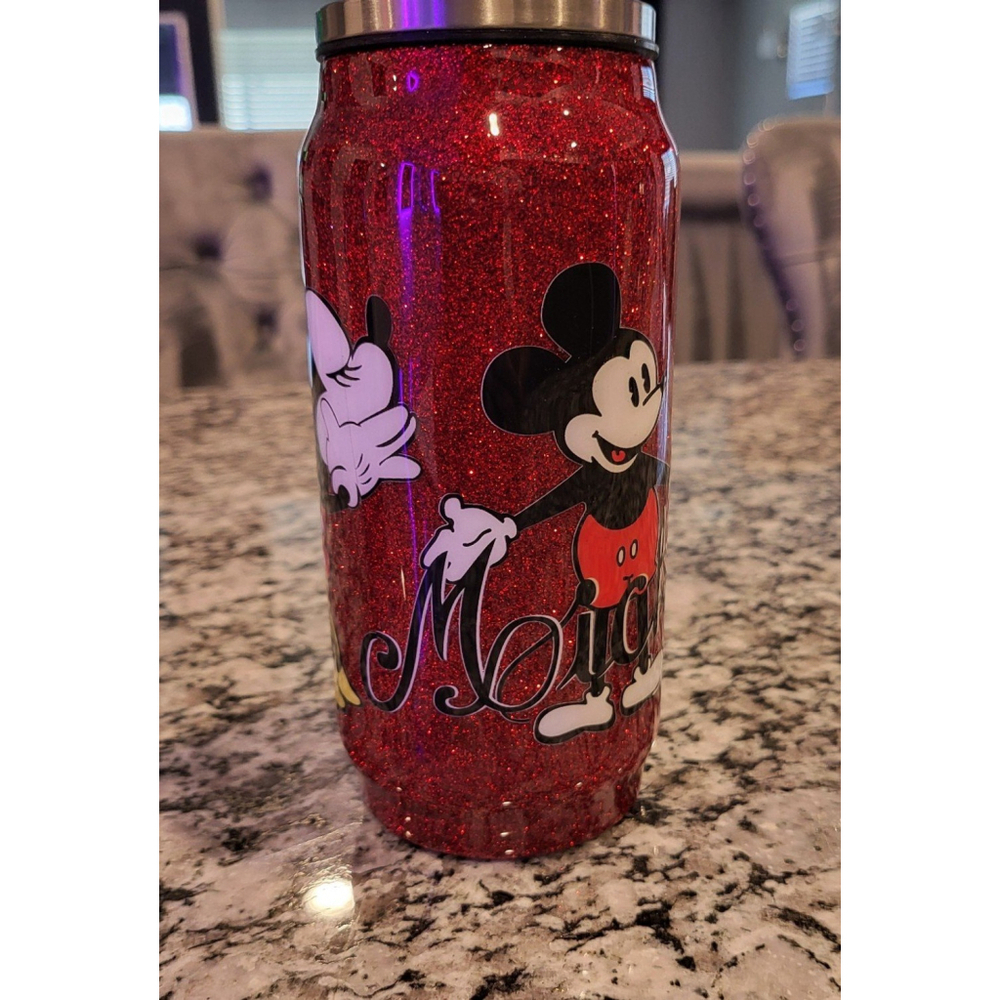 Disney set of two 12oz soda can tumblers - Picture 12 of 12